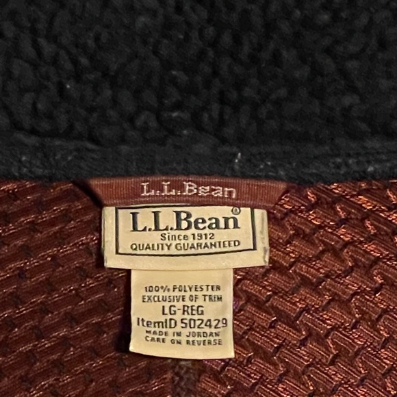 LL Bean Fleece Vest - Picture 3 of 4